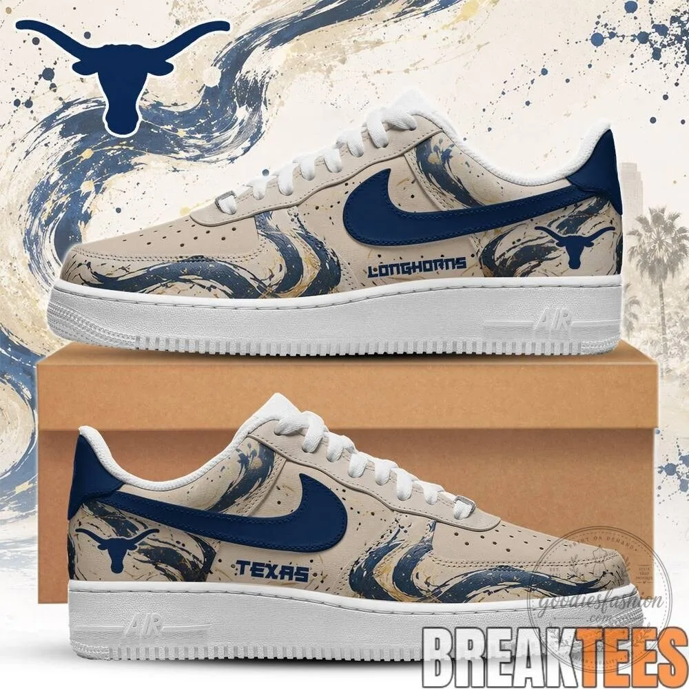 Texas Longhorns University of Texas Custom Air Force 1 Shoes