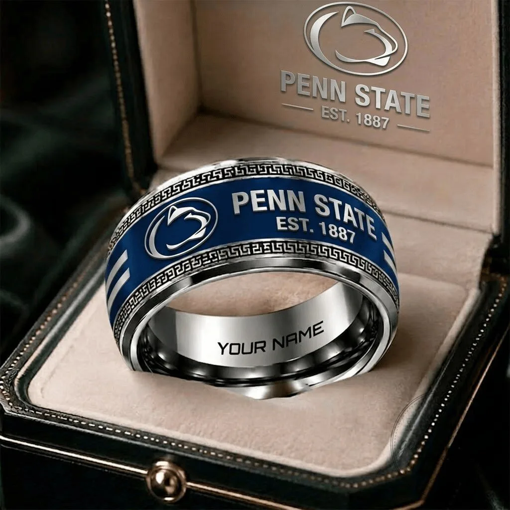 Penn State Nittany Lions NCAA Personalized Engraved Ring