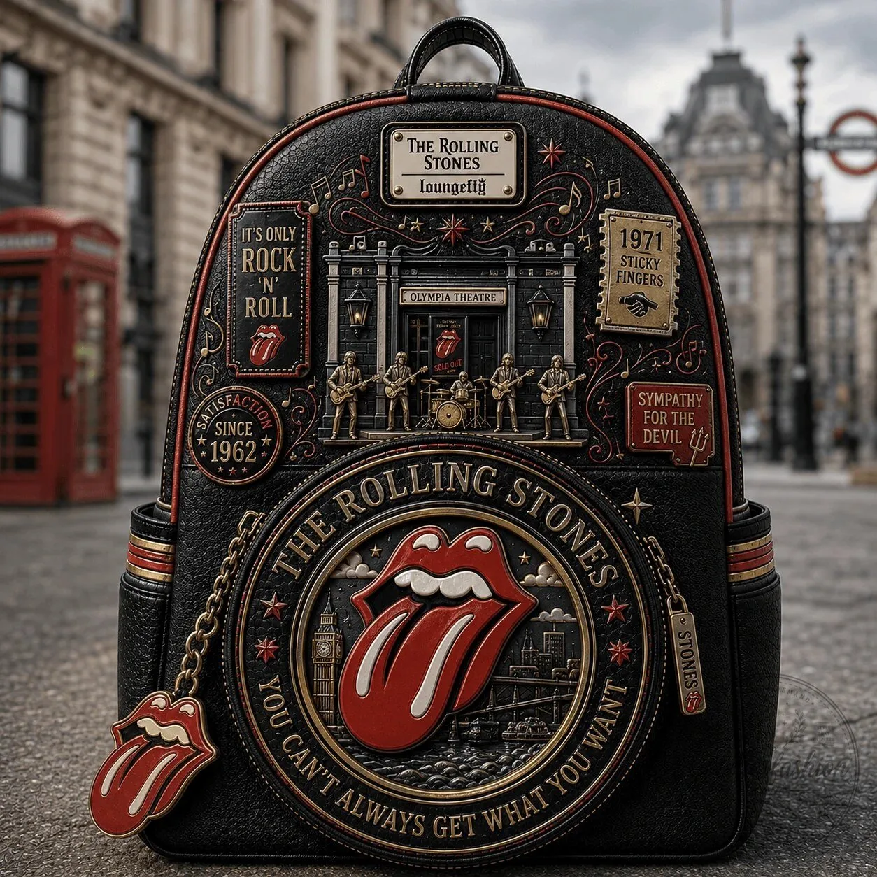 The Rolling Stones Loungefly Backpack 7 The Rolling Stones Loungefly Backpack