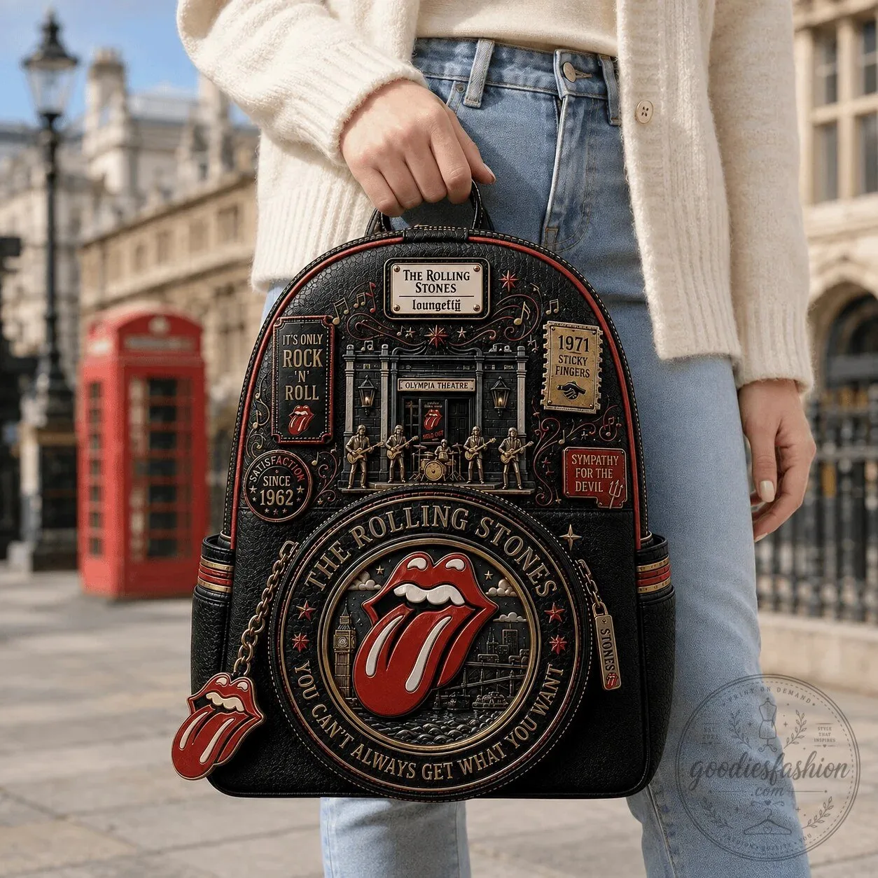 The Rolling Stones Loungefly Backpack 8 The Rolling Stones Loungefly Backpack