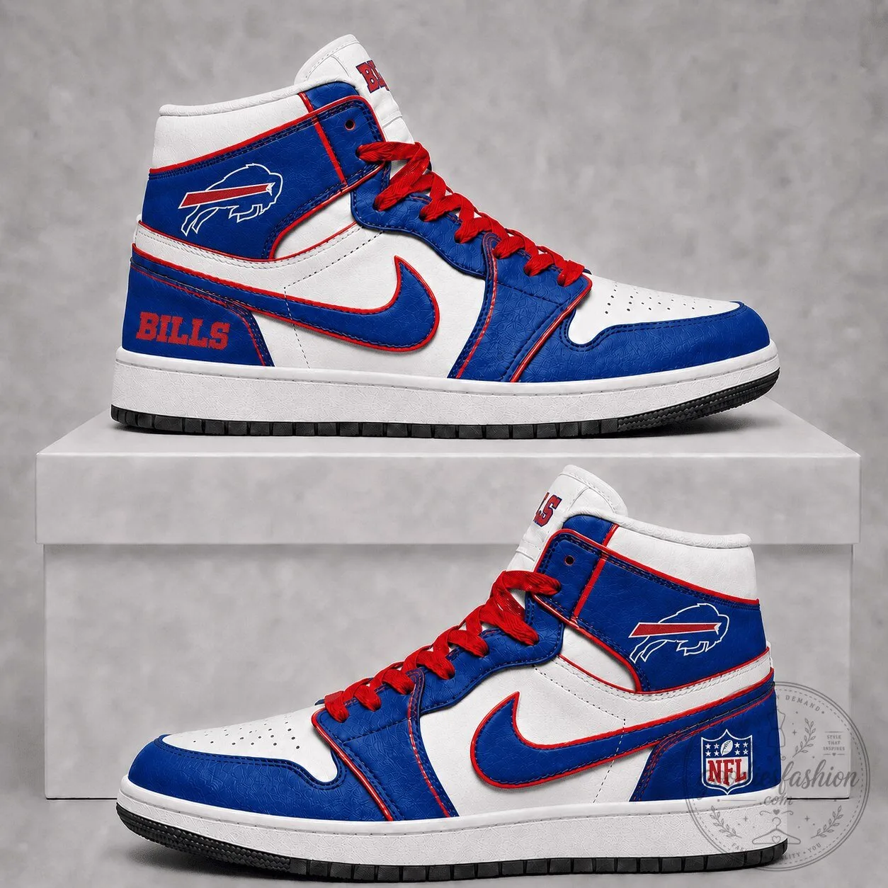 Buffalo Bills National Football League High-Top Sneakers