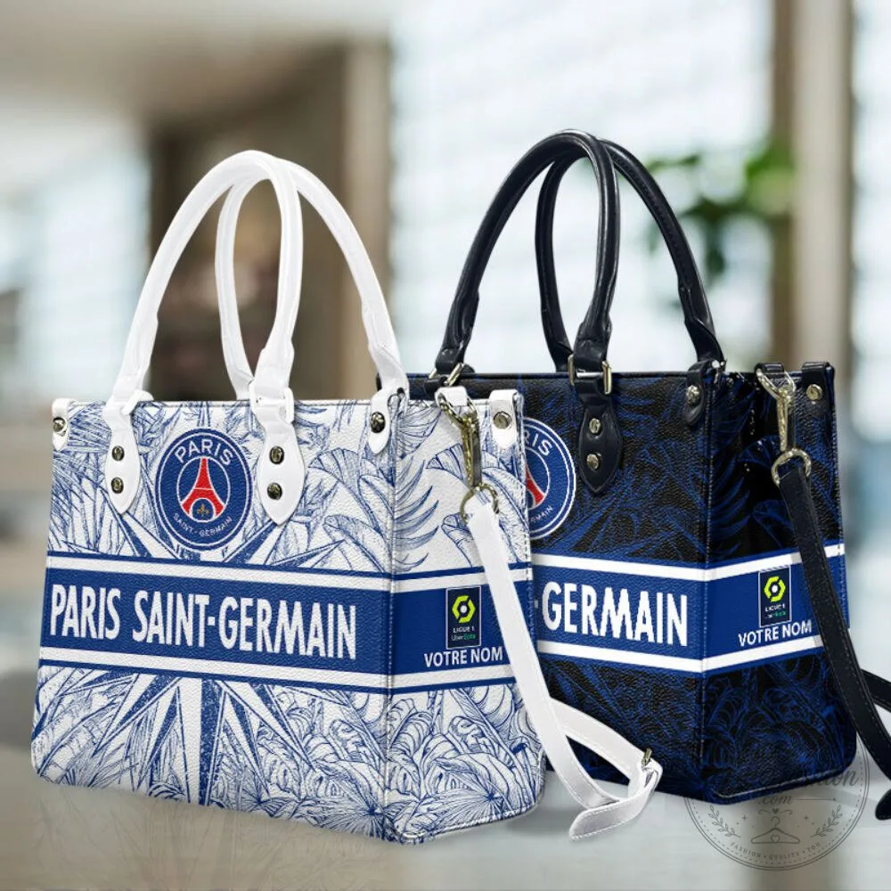 Paris Saint-Germain Football Club Floral Pattern Womens Handbag