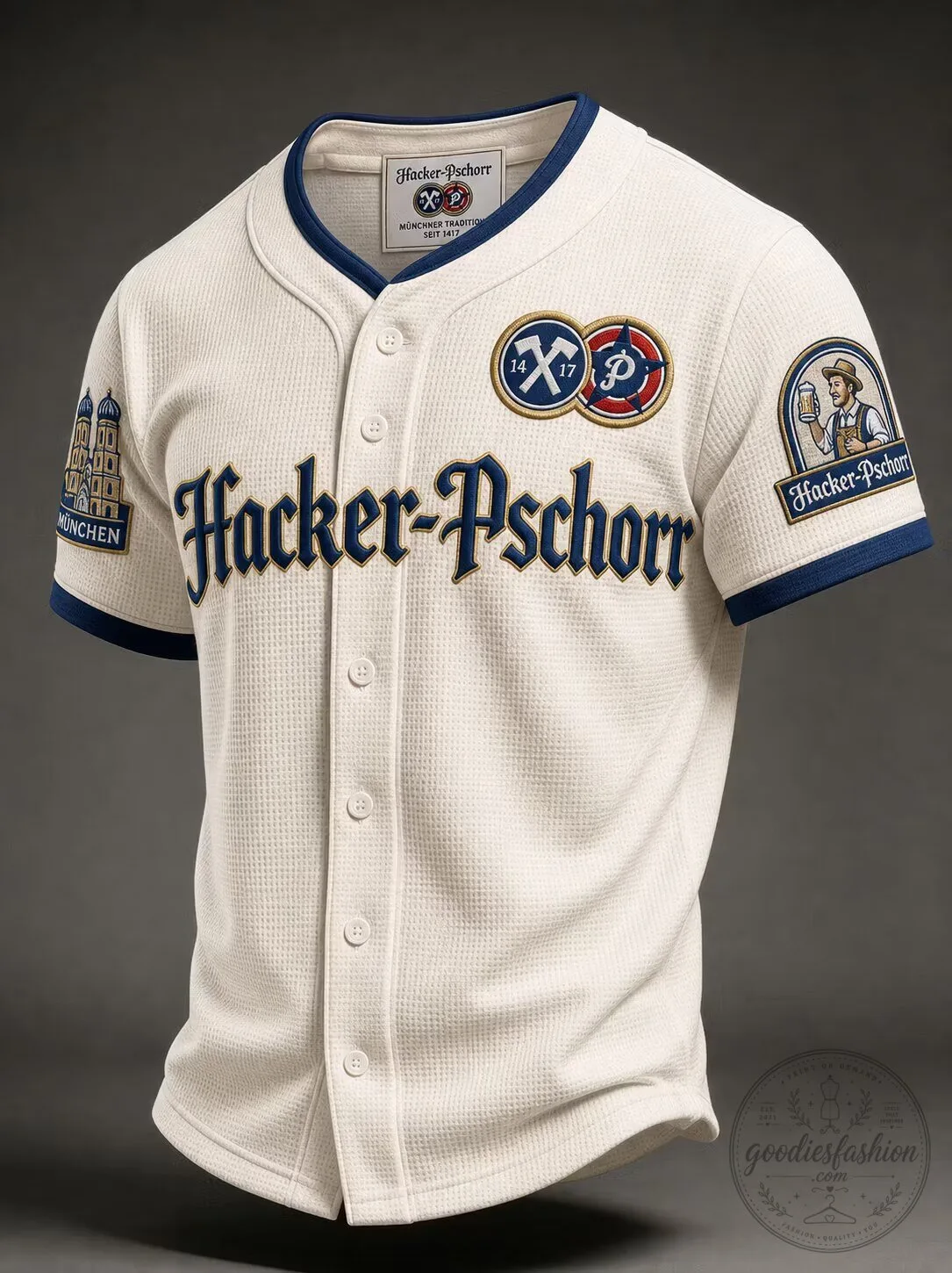 Hacker-Pschorr Beer Brewing Company Baseball Jersey