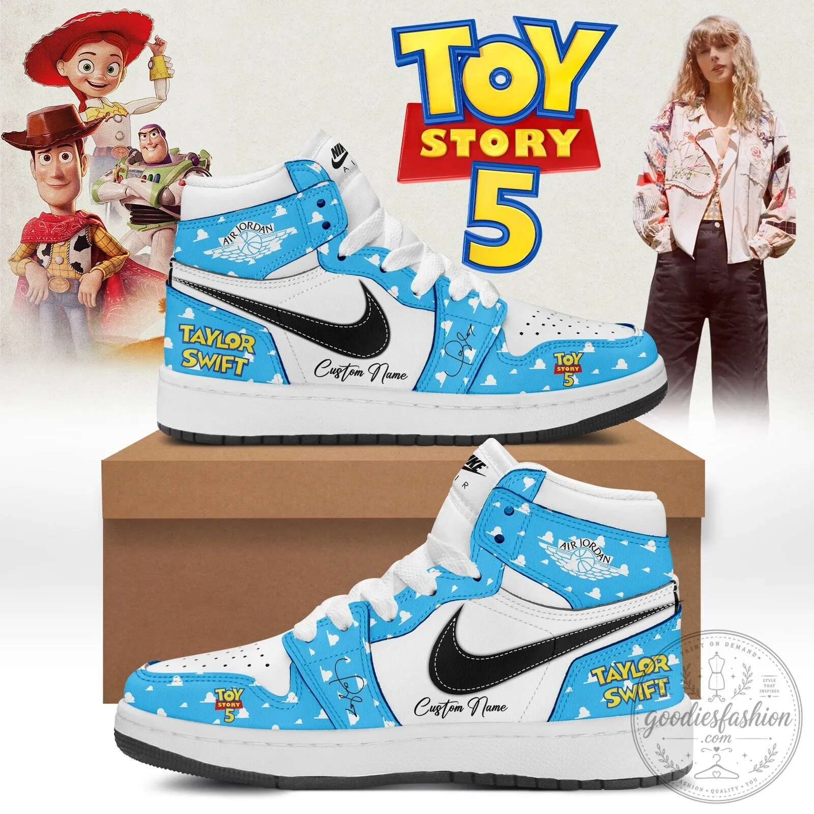 .Toy Story 5 x Taylor Swift Limited Signature AJ1 v2