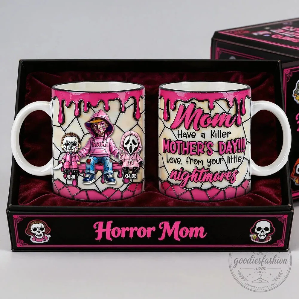 Horror Mom Have a Killer Mother's Day Personalized Coffee Mug