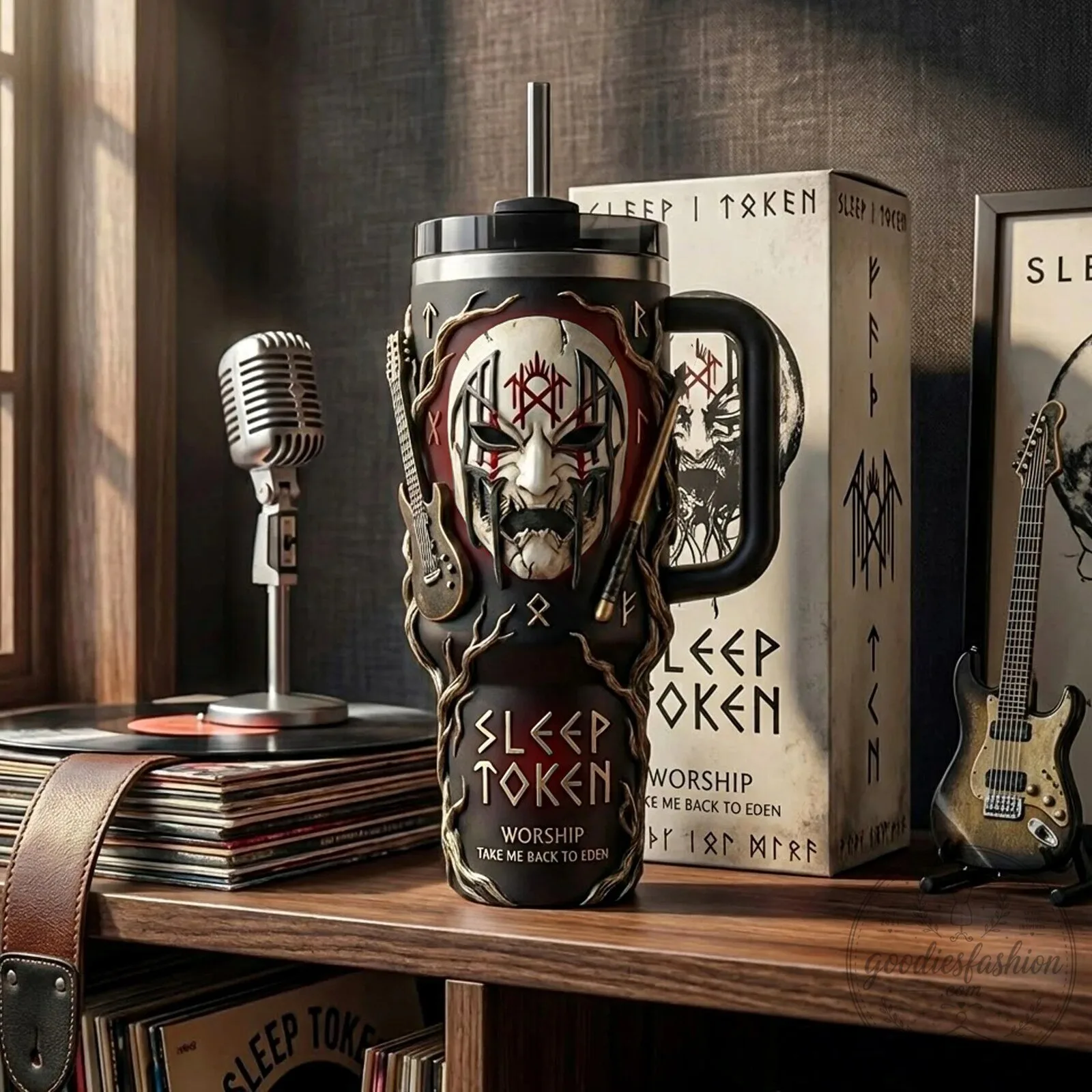 Sleep Token Worship Take Me Back To Eden Band Tumbler With Handle
