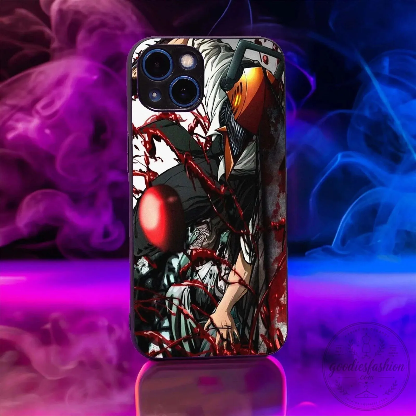 Chainsaw Man Denji Anime Art Protective Phone Case