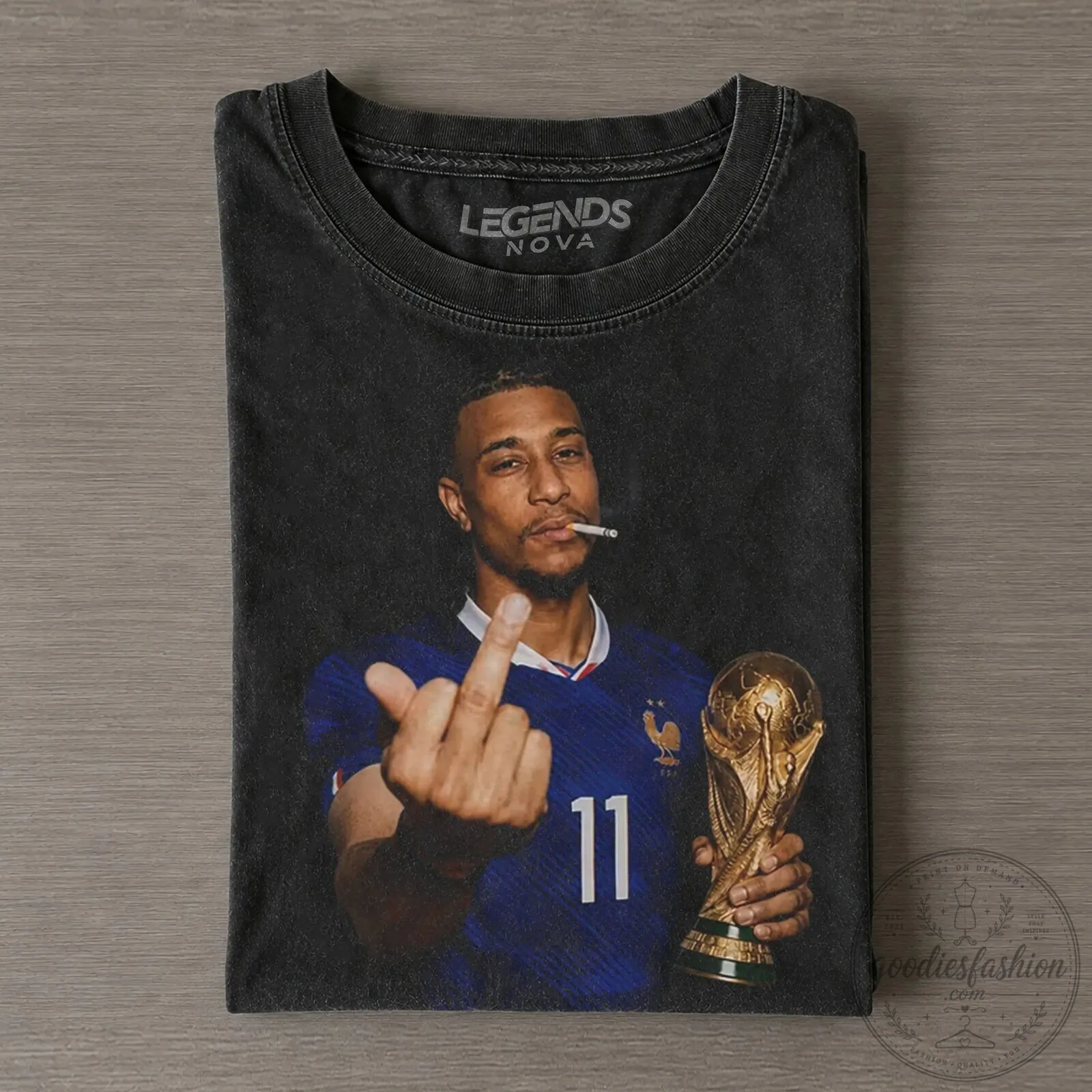 Michael Olise France Football Player World Cup Trophy T-Shirt