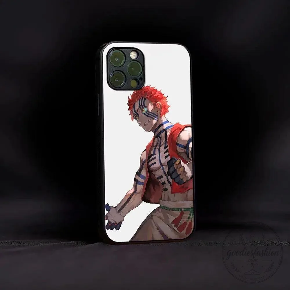 Akaza Demon Slayer Anime Character iPhone 12 Pro Max Phone Case