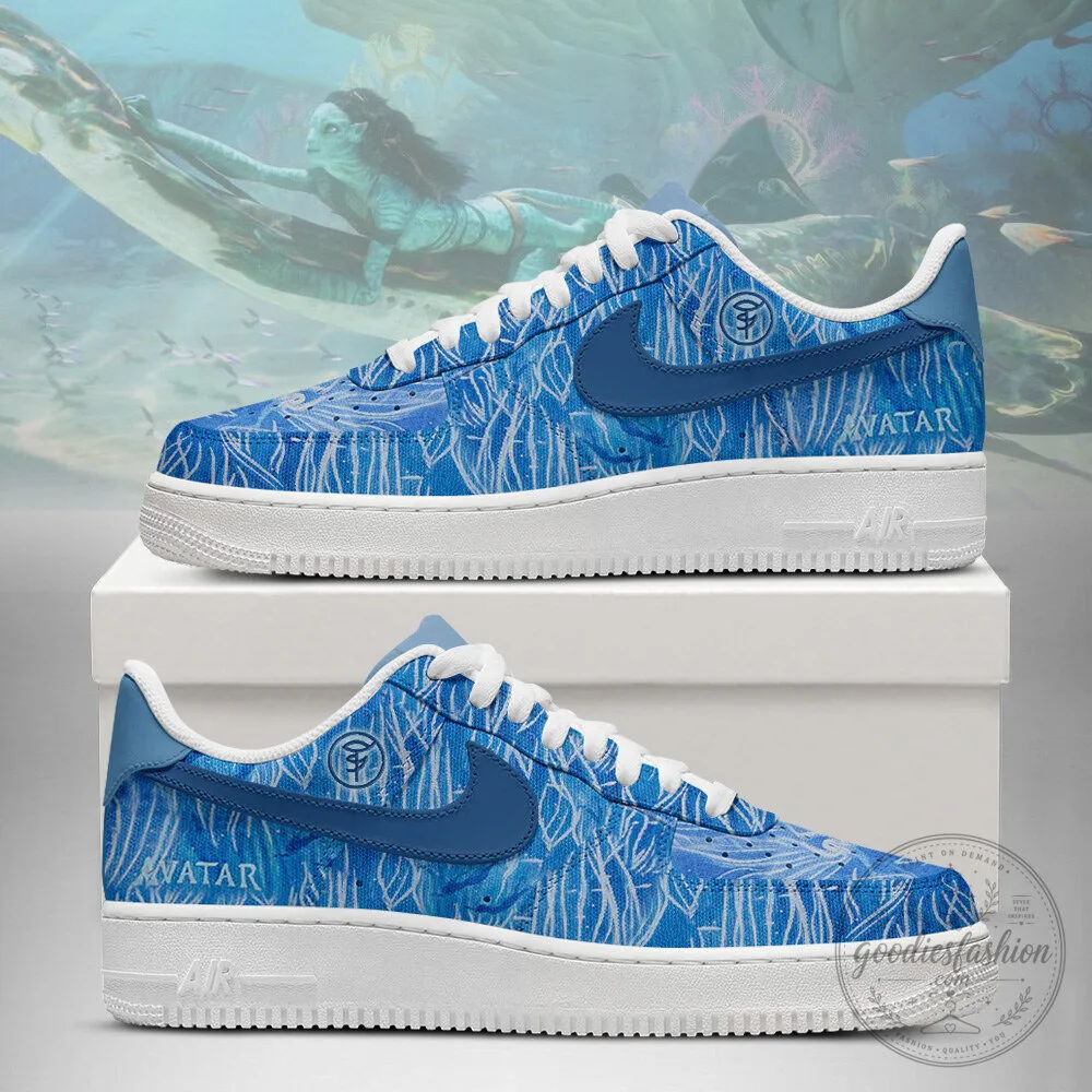 Minnesota Vikings Football Purple Custom Stitched Throwback Jersey 3 Avatar The Way of Water Ocean Custom Shoes