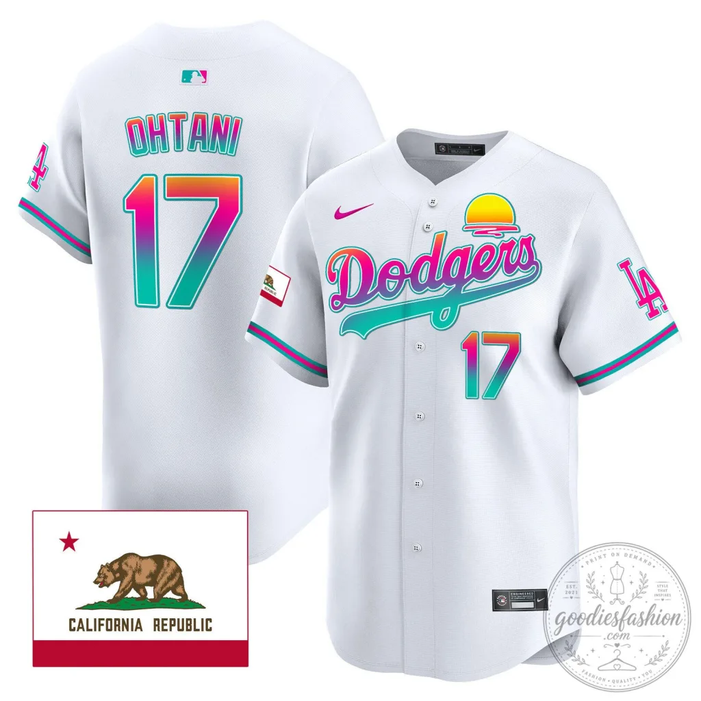 Los Angeles Dodgers Shohei Ohtani City Connect White Baseball Jersey Los Angeles Dodgers Shohei Ohtani City Connect White Baseball Jersey