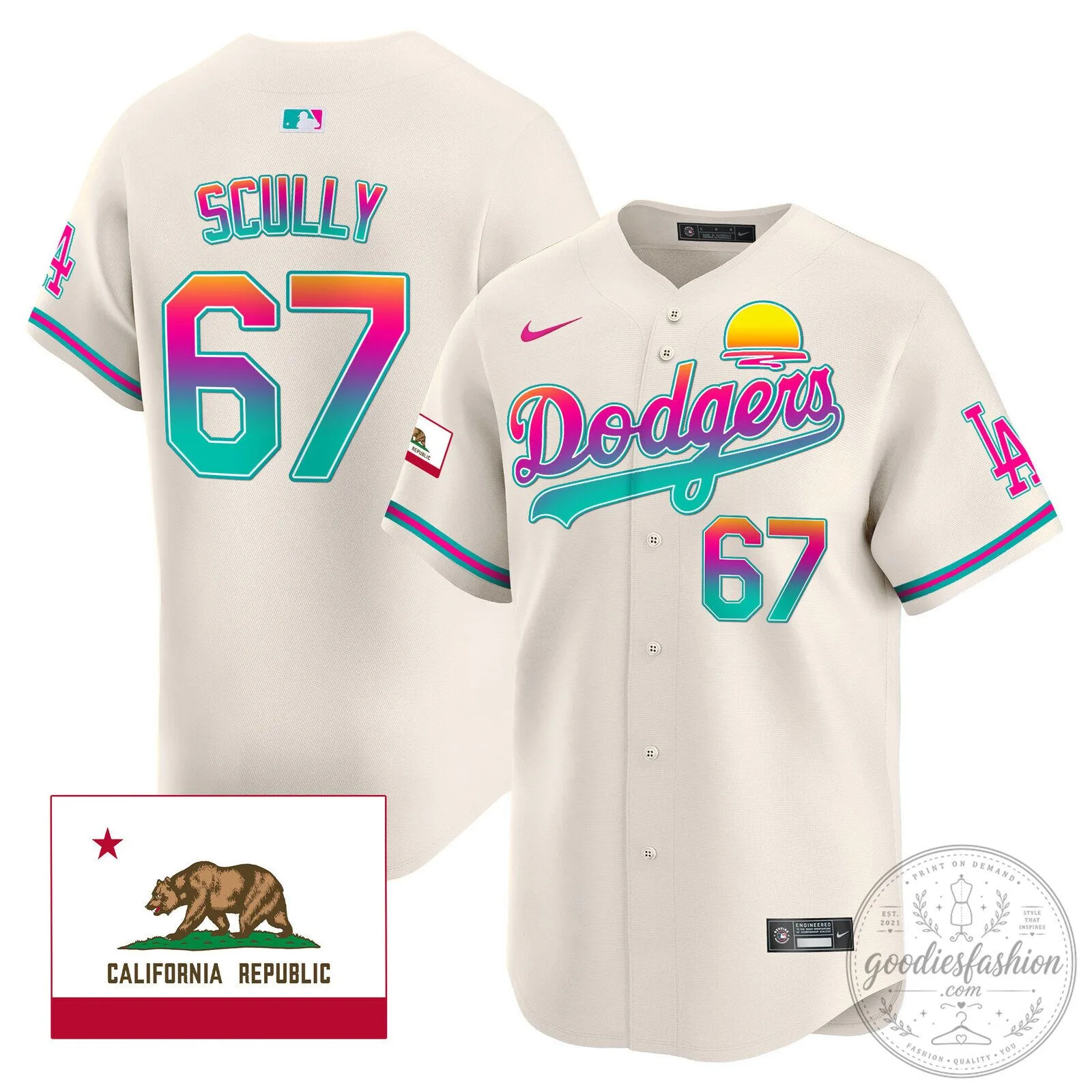 Los Angeles Dodgers Shohei Ohtani City Connect White Baseball Jersey 72 Los Angeles Dodgers Shohei Ohtani City Connect White Baseball Jersey