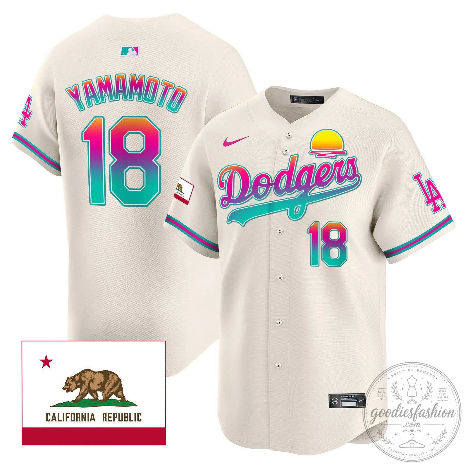 Los Angeles Dodgers Shohei Ohtani City Connect White Baseball Jersey 74 Los Angeles Dodgers Shohei Ohtani City Connect White Baseball Jersey