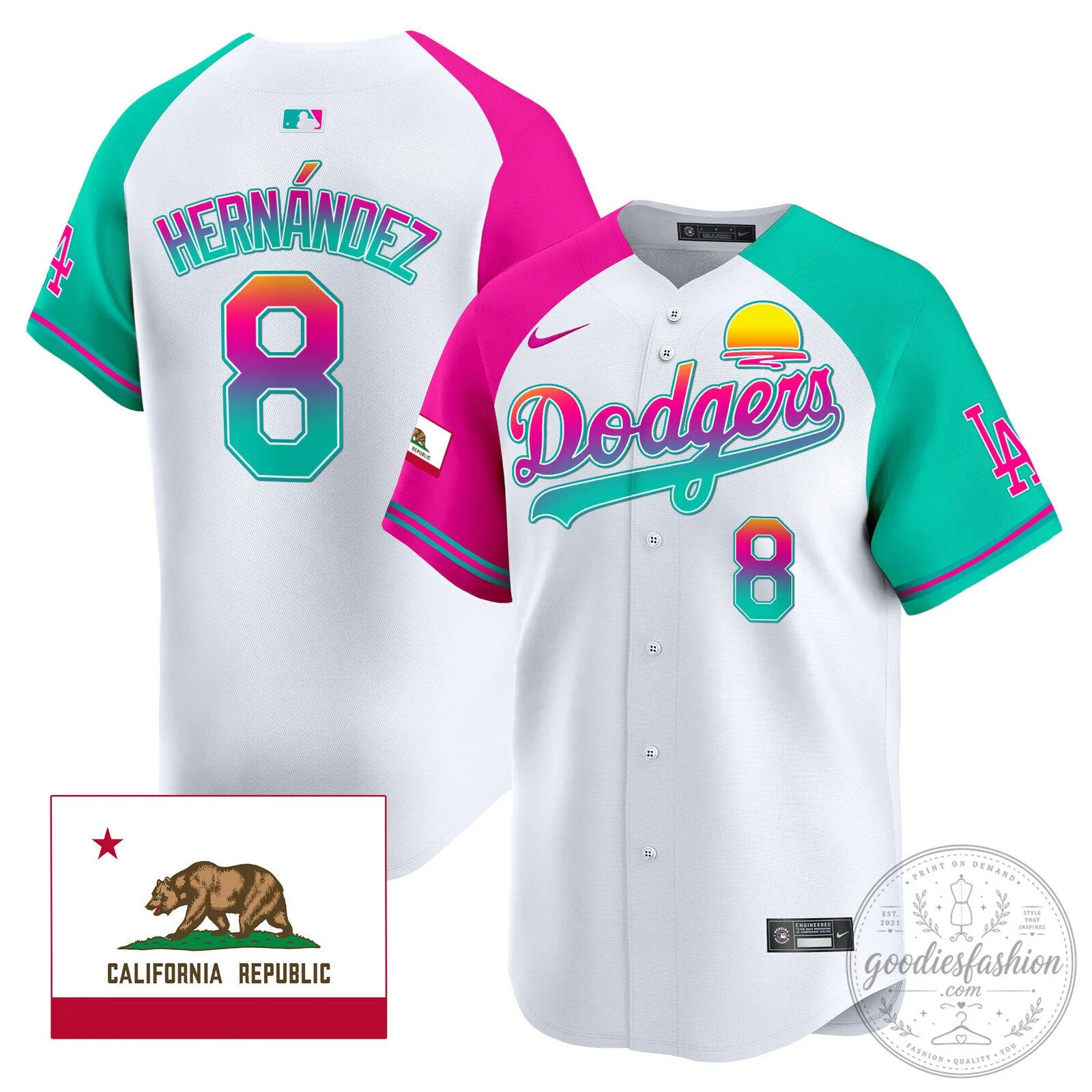 Los Angeles Dodgers Shohei Ohtani City Connect White Baseball Jersey 81 Los Angeles Dodgers Shohei Ohtani City Connect White Baseball Jersey