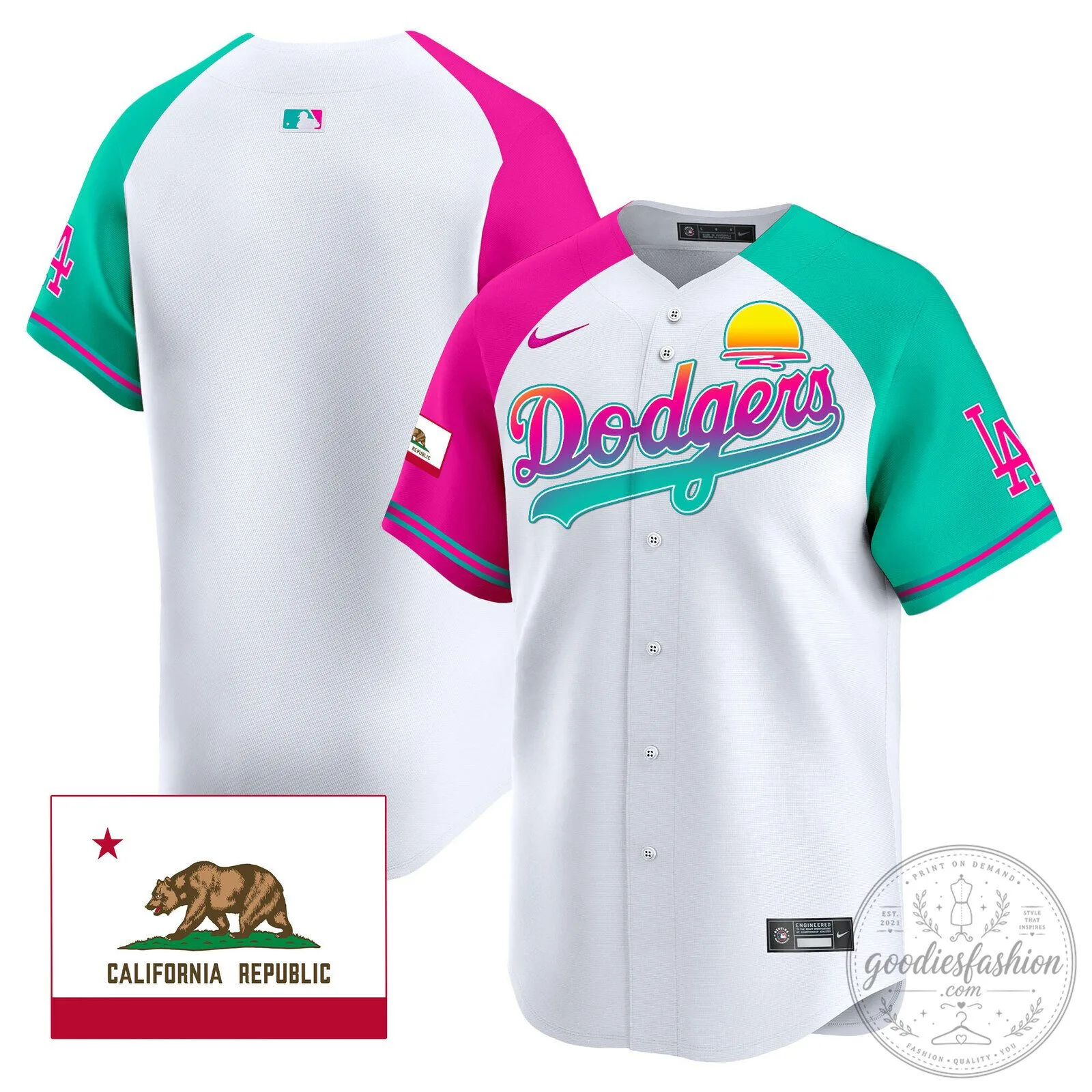 Los Angeles Dodgers Shohei Ohtani City Connect White Baseball Jersey 83 Los Angeles Dodgers Shohei Ohtani City Connect White Baseball Jersey