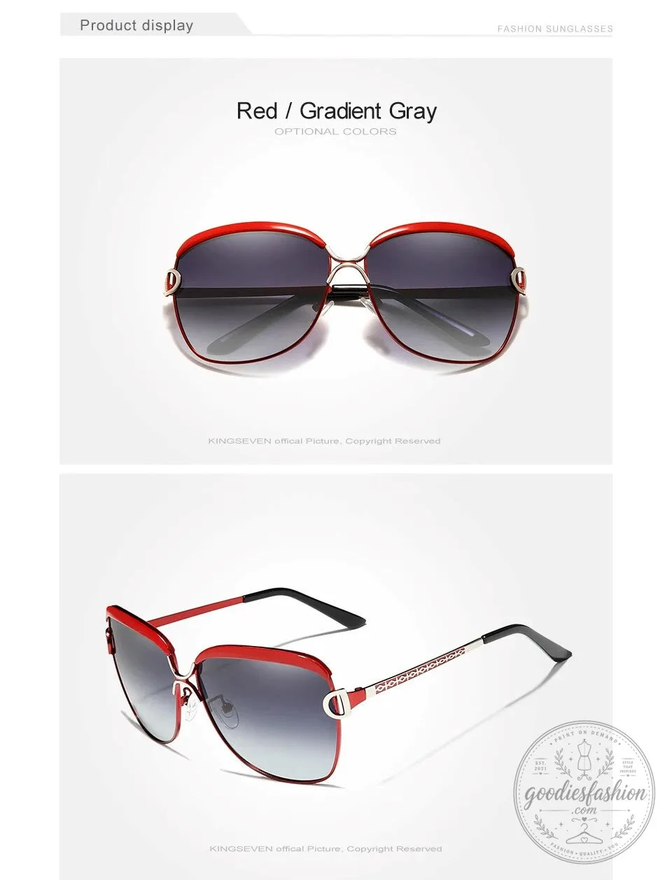 Maserati Trident Logo Red Frame Polarized UV400 Women's Sunglasses 19 Maserati Trident Logo Red Frame Polarized UV400 Women