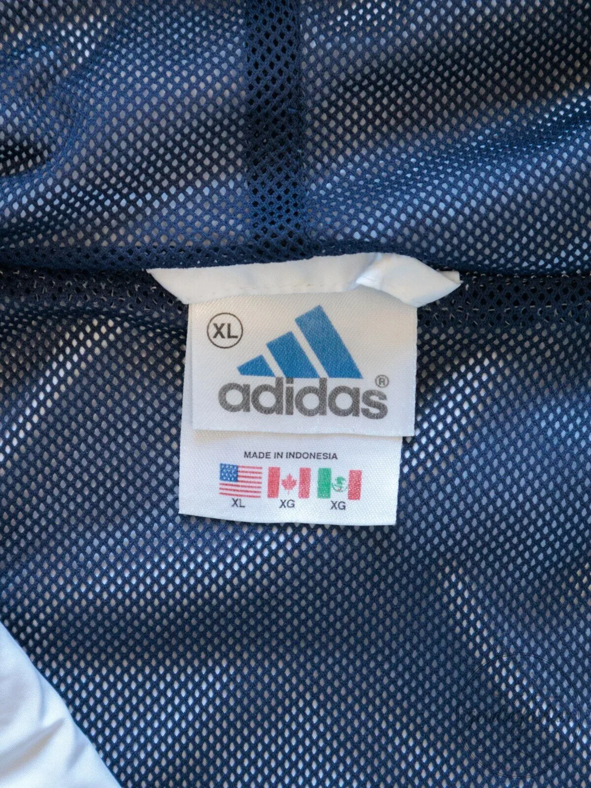 Vintage Adidas White Pullover Windbreaker Jacket with Hood 11 Vintage Adidas White Pullover Windbreaker Jacket with Hood