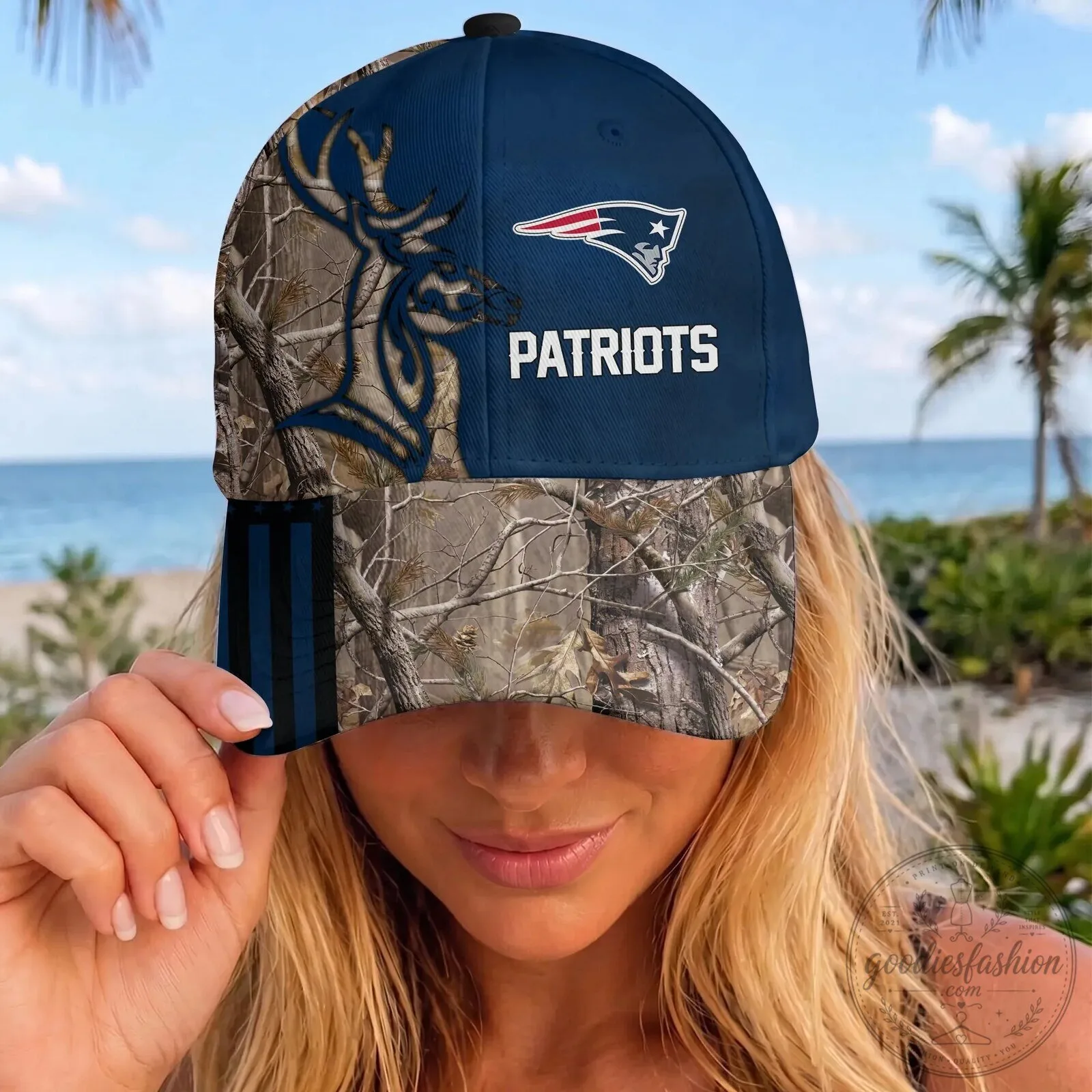 New England Patriots Deer Hunting Camouflage Cap Hat 12 New England Patriots Deer Hunting Camouflage Cap Hat