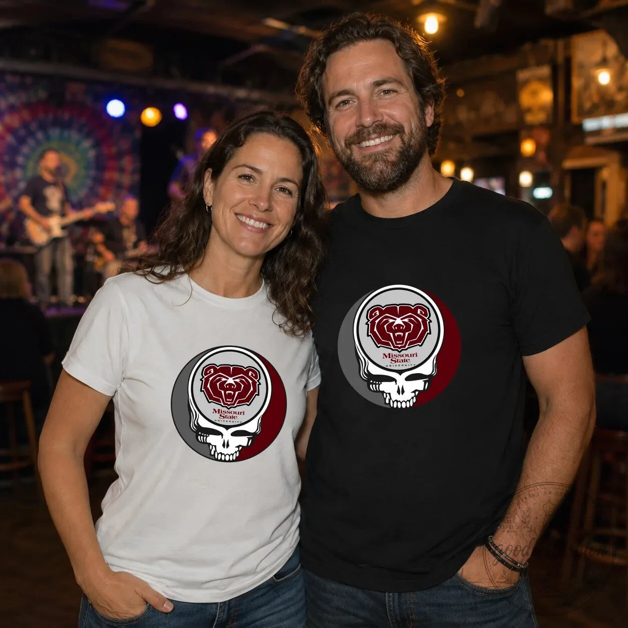 Missouri State University Bears Grateful Dead Steal Your Face T-Shirt