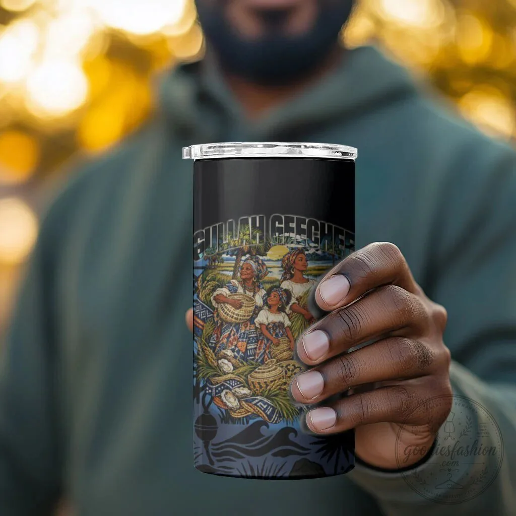 Gullah Geechee African American Sweetgrass Basket Coastal Can Cooler Tumbler 15 Gullah Geechee African American Sweetgrass Basket Coastal Can Cooler Tumbler