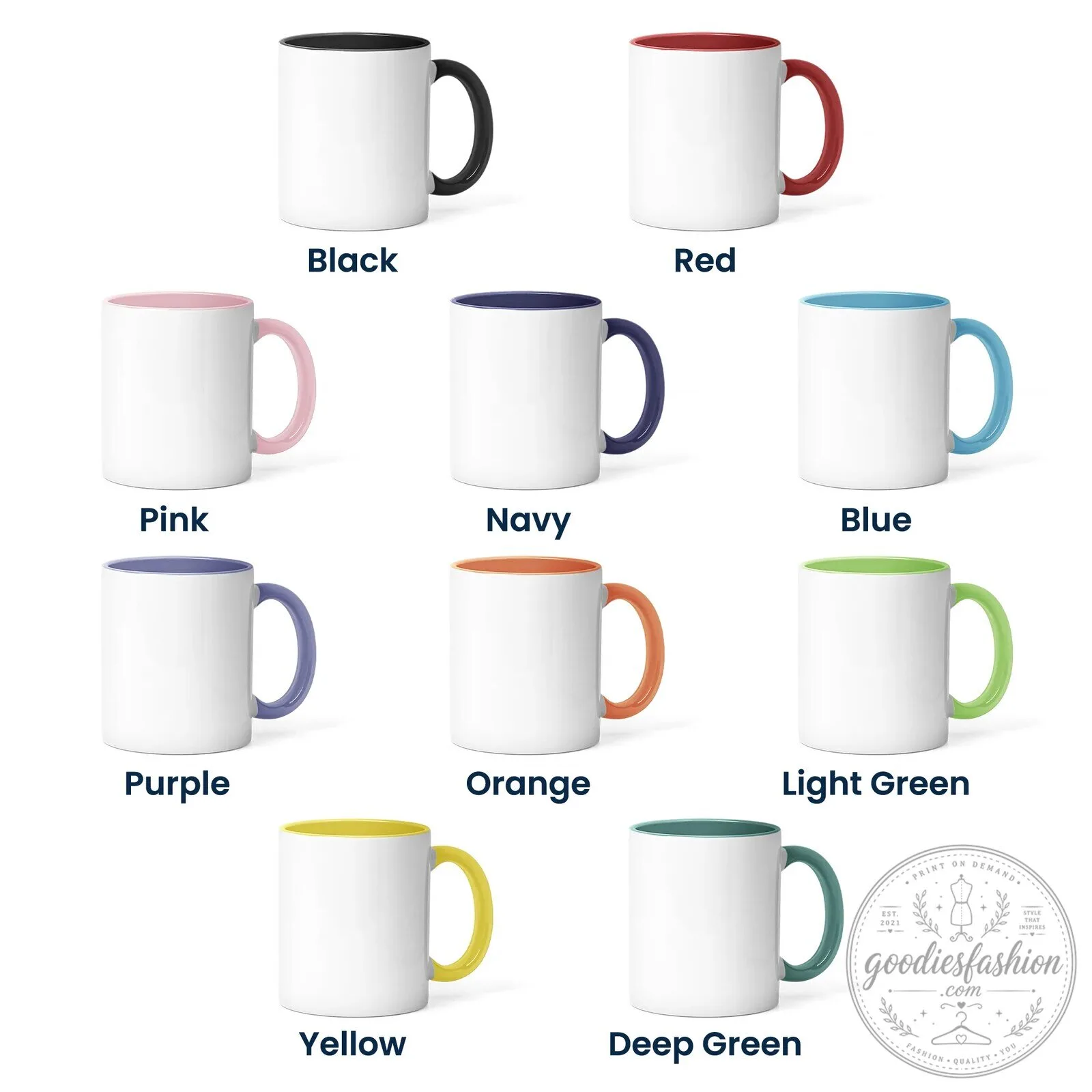 Personalized Birth Flower Striped Custom Name Birthday Gift Mug 16 Personalized Birth Flower Striped Custom Name Birthday Gift Mug